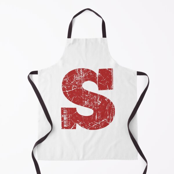 Item preview, Red Grunge Monogram Letter "S" I Am Unique designed and sold by SunnyStreet.