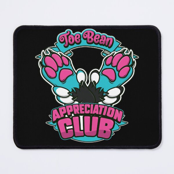 Item preview, Furry Fursona Fandom Toe Beans Toe Bean Appreciation Club designed and sold by Crush Retro®.