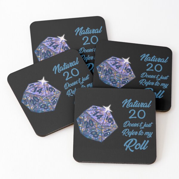 Item preview, Natural 20 doesn't just refer to my roll designed and sold by Snackpackarts.