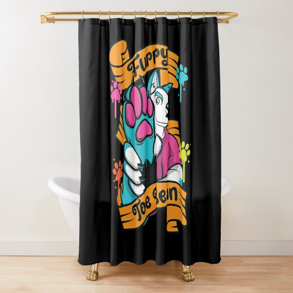 Furry Fandom Shower Curtains for Sale