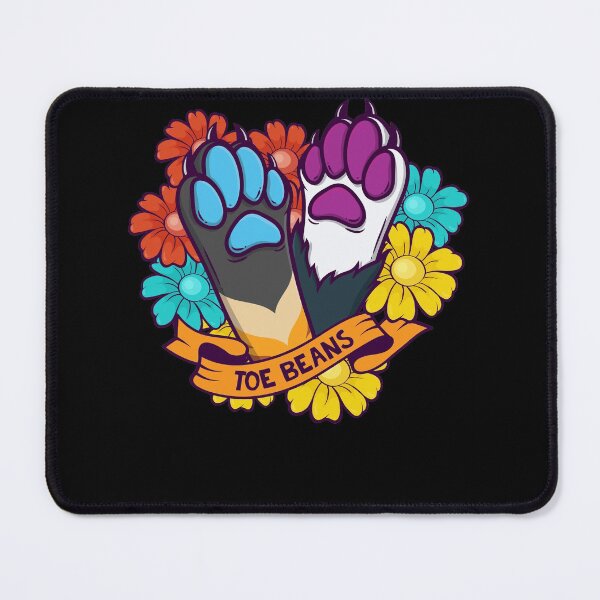 Item preview, Furry Fursona Fandom Toe Beans Sunflowers designed and sold by Crush Retro®.