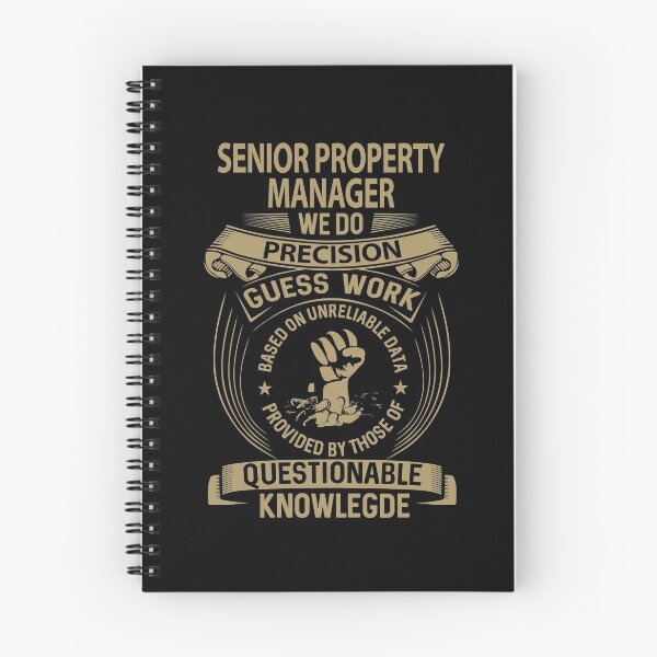 Item preview, Senior Property Manager T Shirt - We Do Precision Job Gift Item Tee designed and sold by natalinedk.