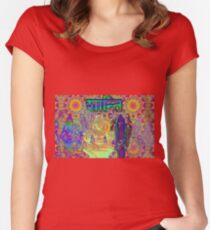Vedic visions on Soma Women's Fitted Scoop T-Shirt