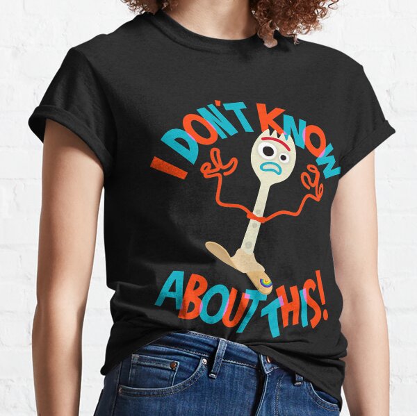 Toy Story Womens 4 Forky Life was Easy T-Shirt