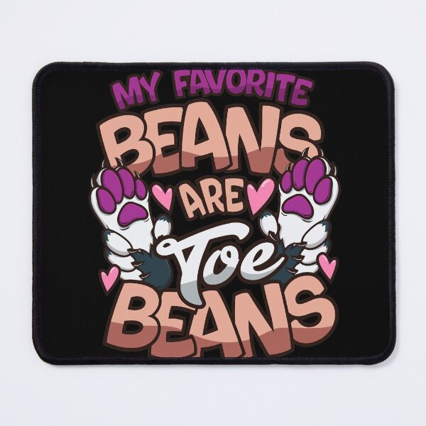 Item preview, Furry Fursona Fandom My Favorite Beans are Toe Beans designed and sold by Crush Retro®.