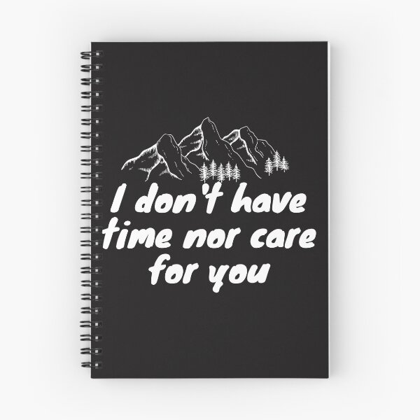 Item preview, I don't have time nor care for you designed and sold by SENMARO100.
