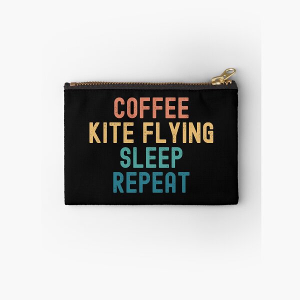 Item preview, Coffee Kite Flying Sleep Repeat - Funny Kite Flying & Coffee Gift designed and sold by kindxinn.