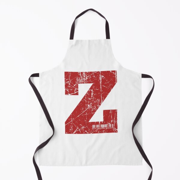Aperçu de l'œuvre Lettre de monogramme de grunge rouge "Z" je suis unique créée et vendue par SunnyStreet.