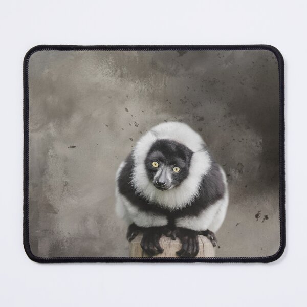 Item preview, Black and White Ruffed Lemur One designed and sold by Elisabeth Lucas.