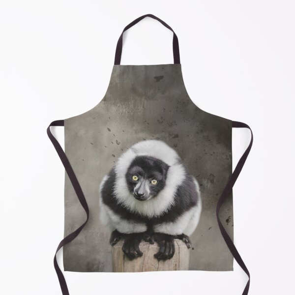 Item preview, Black and White Ruffed Lemur One designed and sold by Elisabeth Lucas.