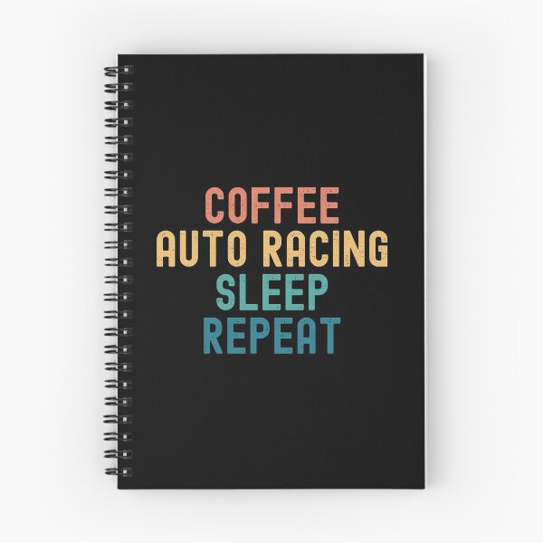Item preview, Coffee Auto Racing Sleep Repeat - Funny Auto Racing & Coffee Gift designed and sold by kindxinn.