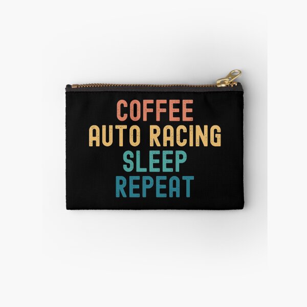 Item preview, Coffee Auto Racing Sleep Repeat - Funny Auto Racing & Coffee Gift designed and sold by kindxinn.