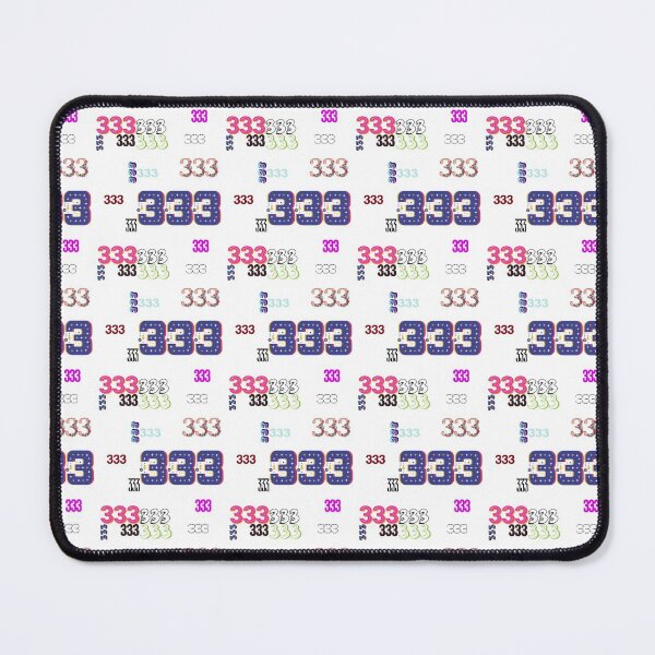 Item preview, 333 Angel Number Sequence Colorful Variety Sticker Pack, Numerology, Perfect Timing designed and sold by Black11Flamingo.
