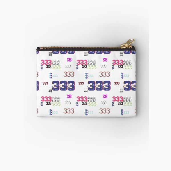 Item preview, 333 Angel Number Sequence Colorful Variety Sticker Pack, Numerology, Perfect Timing designed and sold by Black11Flamingo.