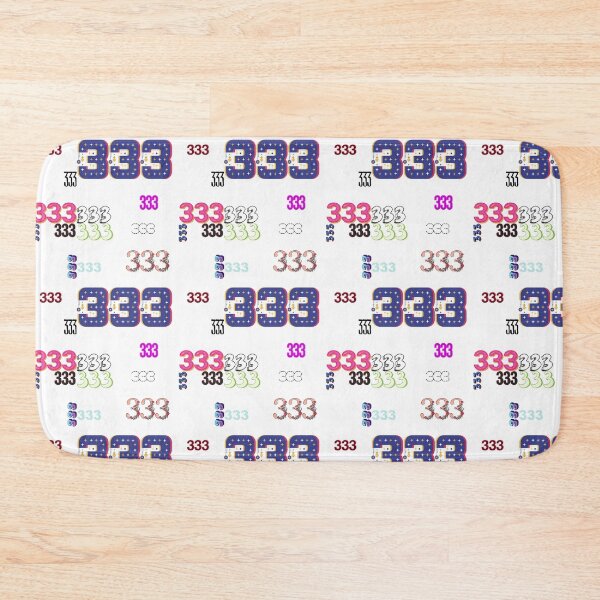 Item preview, 333 Angel Number Sequence Colorful Variety Sticker Pack, Numerology, Perfect Timing designed and sold by Black11Flamingo.
