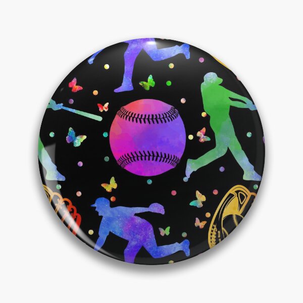 Item preview, Butterfly Watercolor Baseball  designed and sold by SweetTea4U.