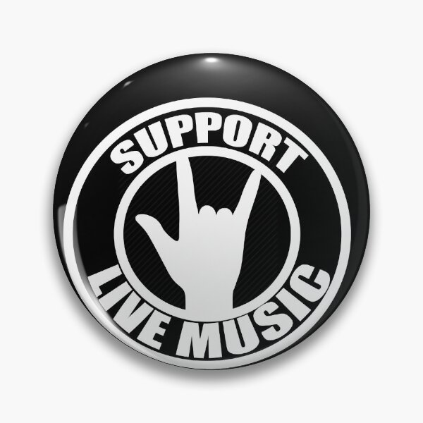 Item preview, Support-live-music Funny designed and sold by PatrickShawn9.