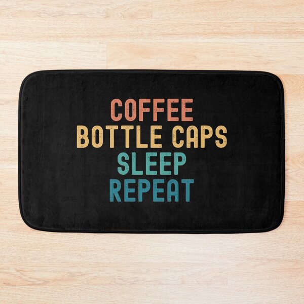 Item preview, Coffee Bottle Caps Sleep Repeat - Funny Bottle Caps & Coffee Gift designed and sold by kindxinn.