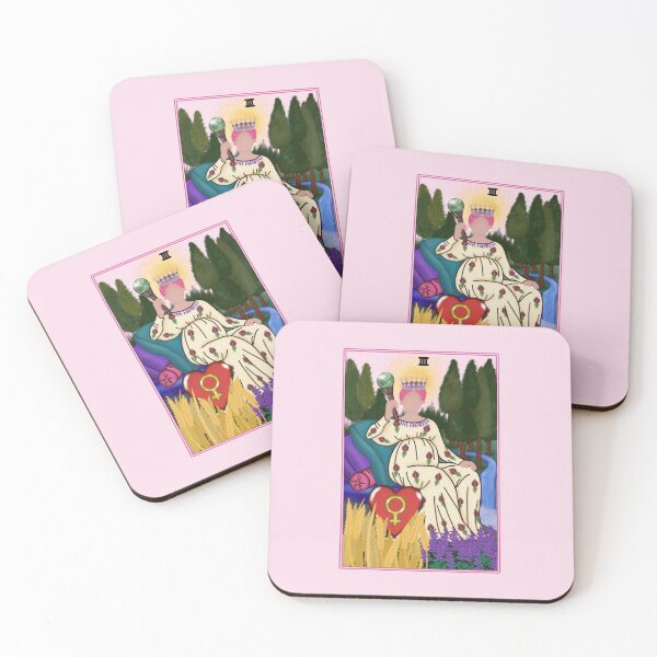Item preview, Empress. Pink Crystal Tarot Major Arcana Card.  designed and sold by SewCraftyKimmie.