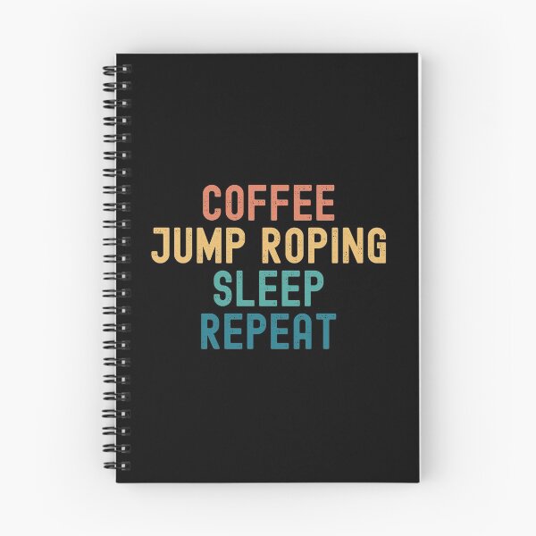 Item preview, Coffee Jump Roping Sleep Repeat - Funny Jump Roping & Coffee Gift designed and sold by kindxinn.