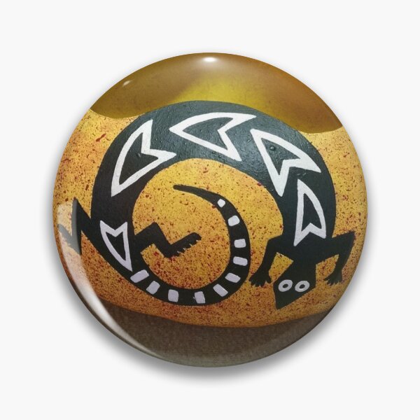 Item preview, Dancing Lizards Gourd designed and sold by DancingStarArt.