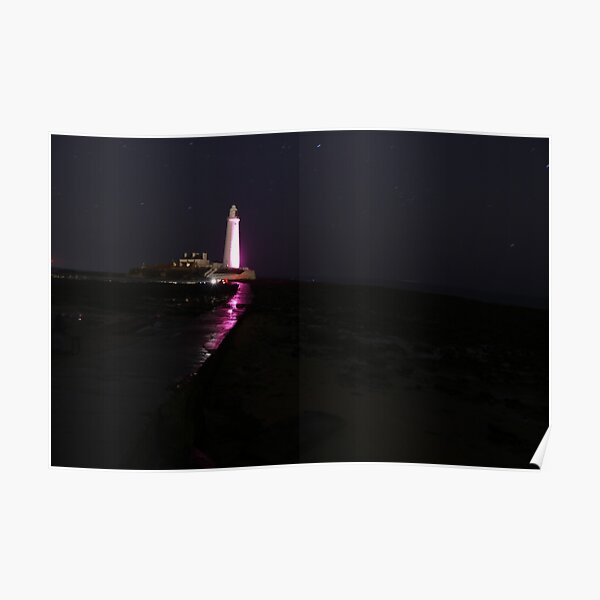 St Mary's Lighthouse 29 Dec Poster