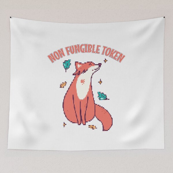 Item preview, NFT Cypto pixel fox art - NFT art designed and sold by cruzzcreation.