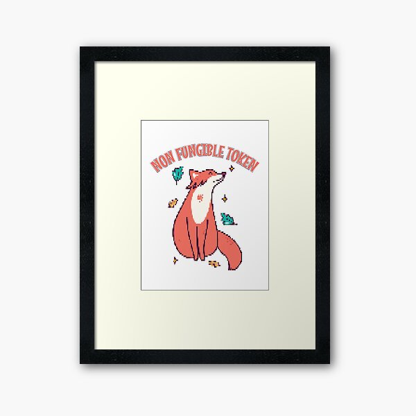 Item preview, NFT Cypto pixel fox art - NFT art designed and sold by cruzzcreation.