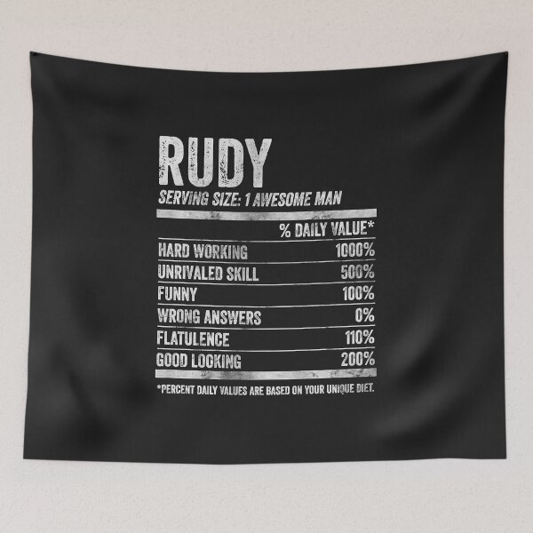 Item preview, Mens Rudy Nutrition Personalized Name Shirt Funny Name Facts Premium T-Shirt designed and sold by King7778.