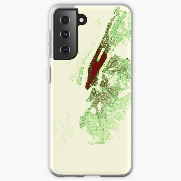 NYC Yellow Cab Drop-offs Samsung Galaxy Soft Case