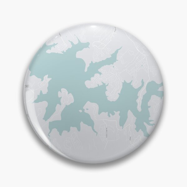 Item preview, Mapa de Canyon Lake Texas designed and sold by LinedDesigns.