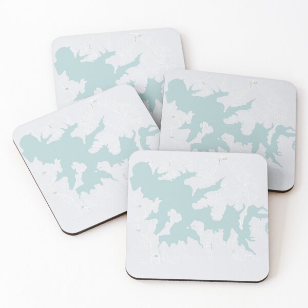 Item preview, Canyon lake Texas Map designed and sold by LinedDesigns.