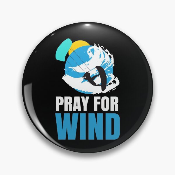 Item preview, Kitesurfing Pray For Wind Kitesurfer designed and sold by MooonTees.
