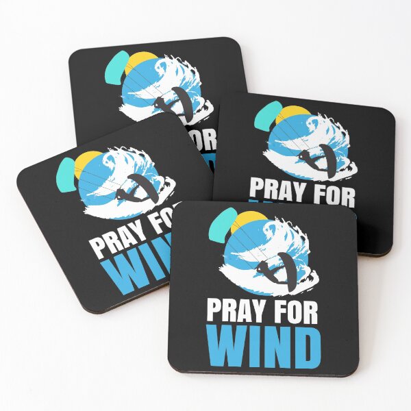 Item preview, Kitesurfing Pray For Wind Kitesurfer designed and sold by MooonTees.