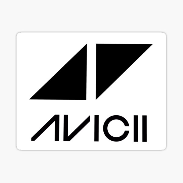 Pegatina «Logotipo de Avicii» de IssamLakrid | Redbubble