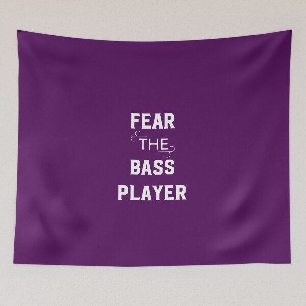 Item preview, Fear The Bass Player  designed and sold by AlwaysAwesome.