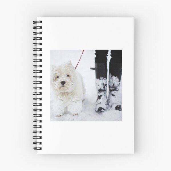 Item preview, dog walk in the snow designed and sold by Lolcatshop.