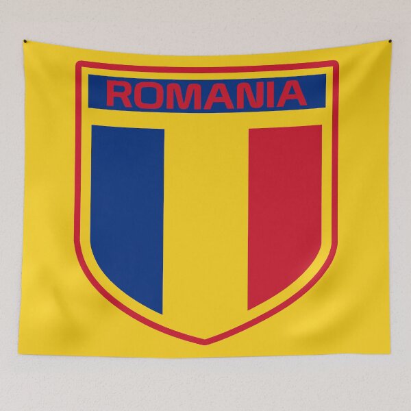 Item preview, Romania Flag Badge designed and sold by Cestus.