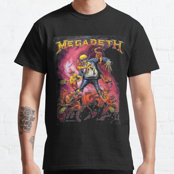 Garçons Filles Megadeth Top Conçoit Des Cadeaux Punk Slipknot Pour Les Fans De Musique T-shirt classique
