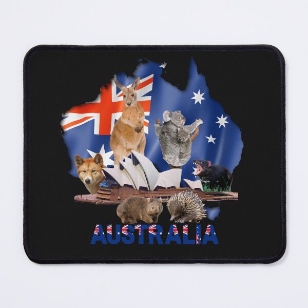Item preview, Australian native animals, Australia Day designed and sold by WanderTravels.