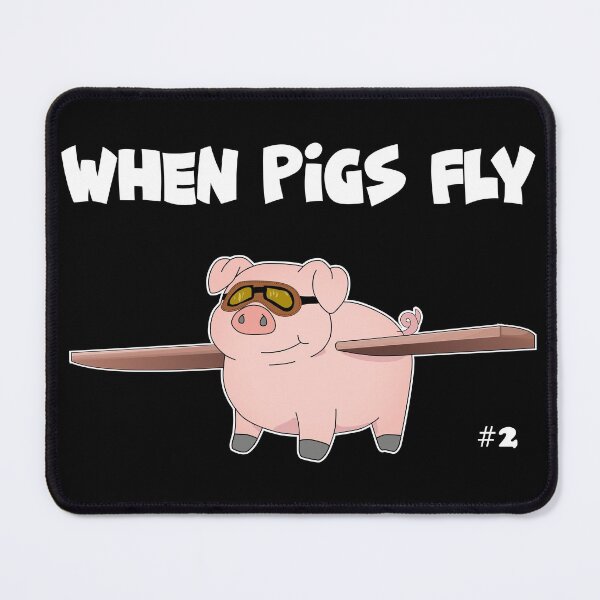 Item preview, When Pigs Fly #2 designed and sold by Slap-Cat.