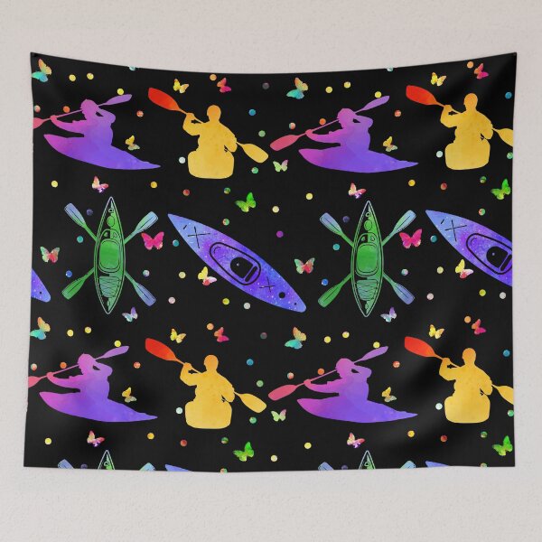 Item preview, Kayak Watercolor Pattern designed and sold by LittleShop79.