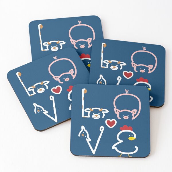 Item preview, They are not food, They are friends, for Vegan designed and sold by koonam.