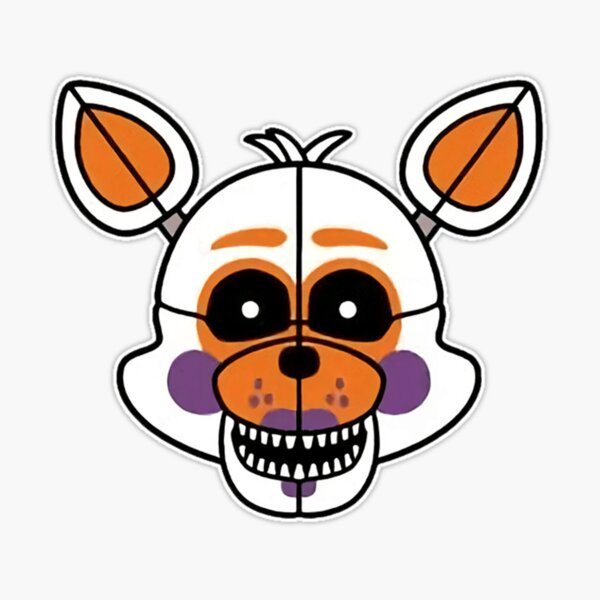 Running Lolbit - Lolbit - Sticker