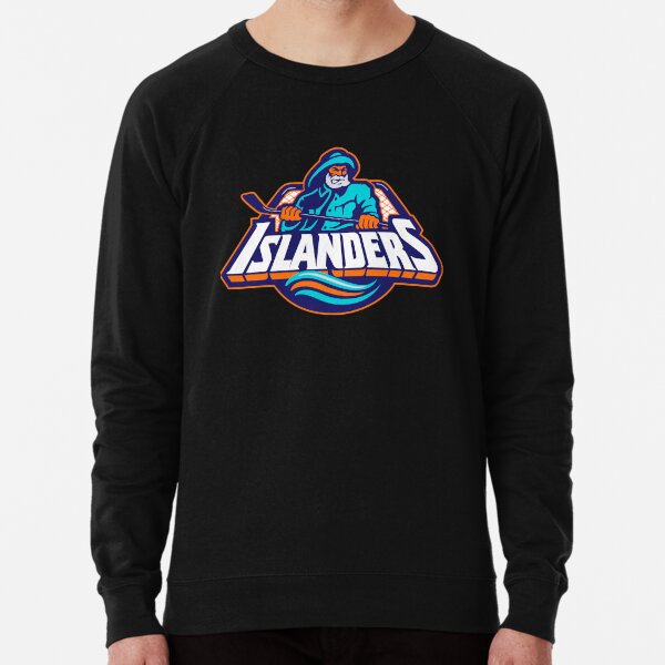 Youth New York Islanders Heathered Gray/Heathered Heather Royal Square Up  Raglan Tri-Blend Long Sleeve