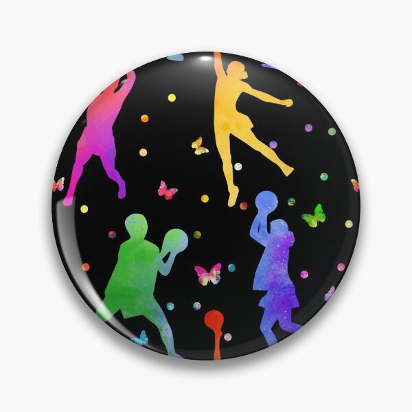 Item preview, Netball Watercolor Pattern designed and sold by LittleShop79.