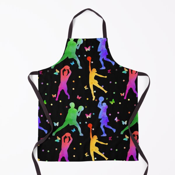 Item preview, Netball Watercolor Pattern designed and sold by LittleShop79.