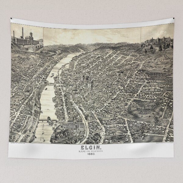 Item preview, Elgin - Illinois - 1880 designed and sold by paulrommer.