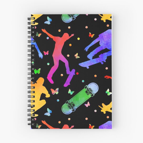 Item preview, Skateboarding Watercolor Pattern designed and sold by LittleShop79.