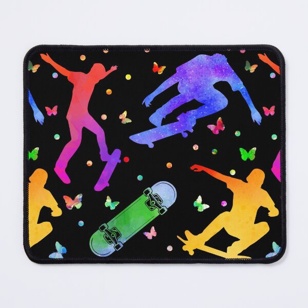 Item preview, Skateboarding Watercolor Pattern designed and sold by LittleShop79.